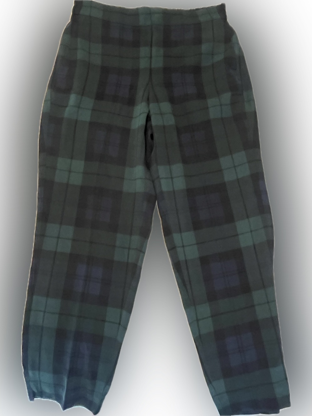 J.Crew Green, Blue and Black Plaid Jamie Pants